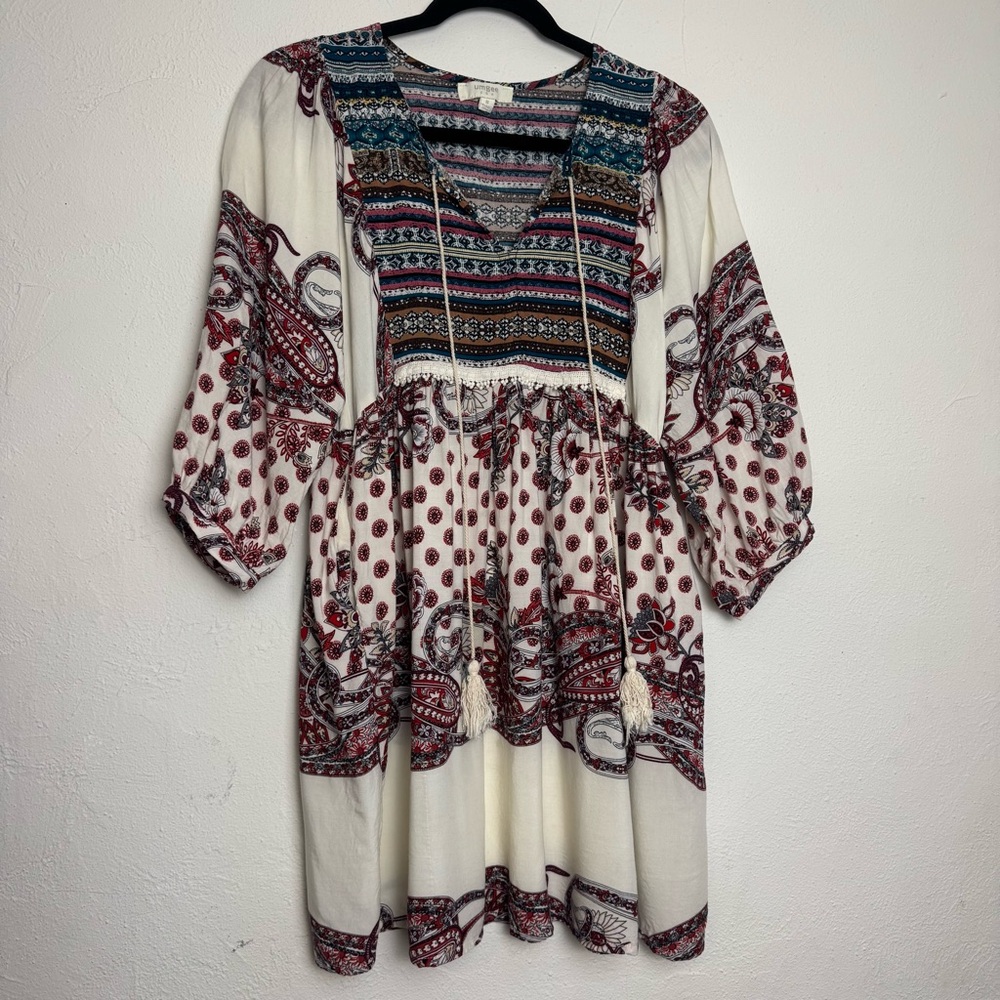 Umgee Bohemian Tunic Blouse